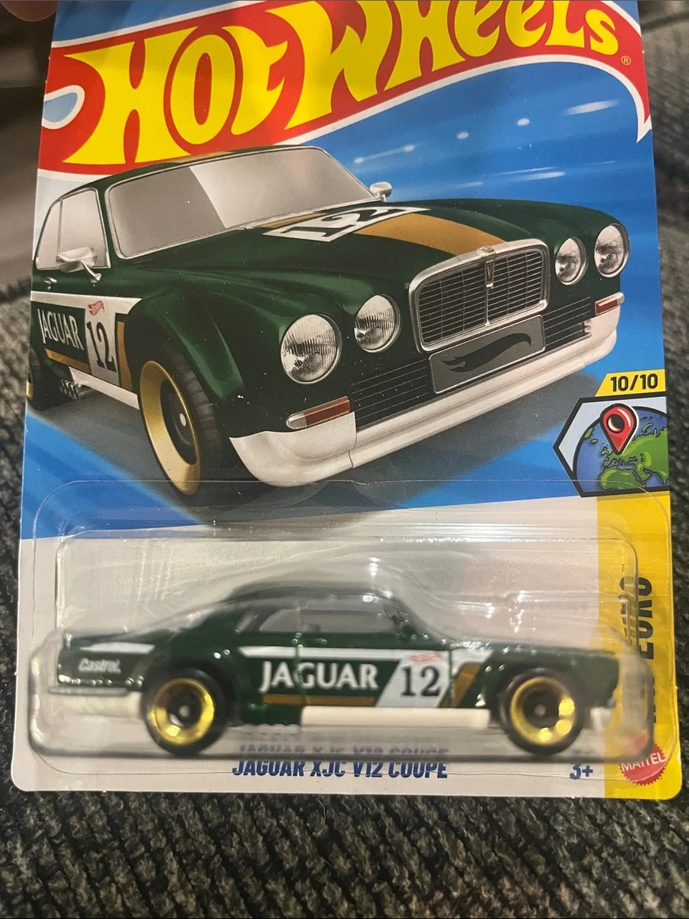 Hot Wheels Jaguar XJC V12 Coupe Green #205 Mainline 2026 Case J